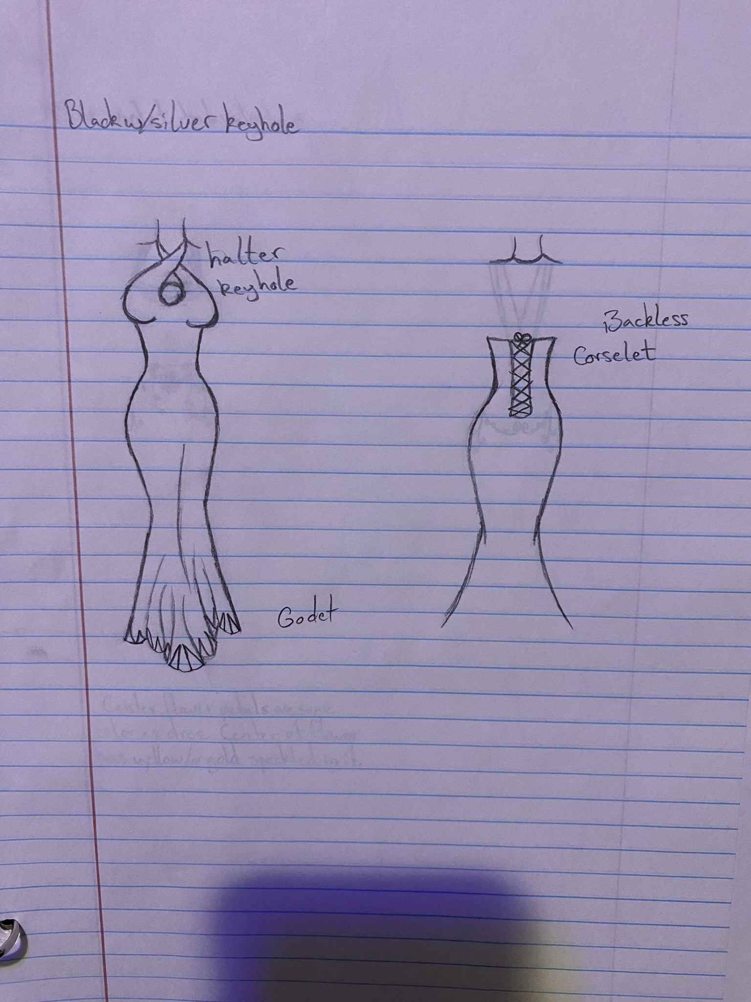 Keyhole dress